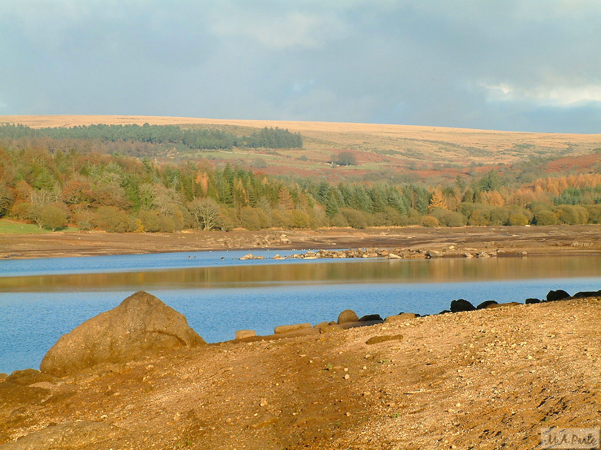 Looking down towards the Norsworthy end of the reservoir