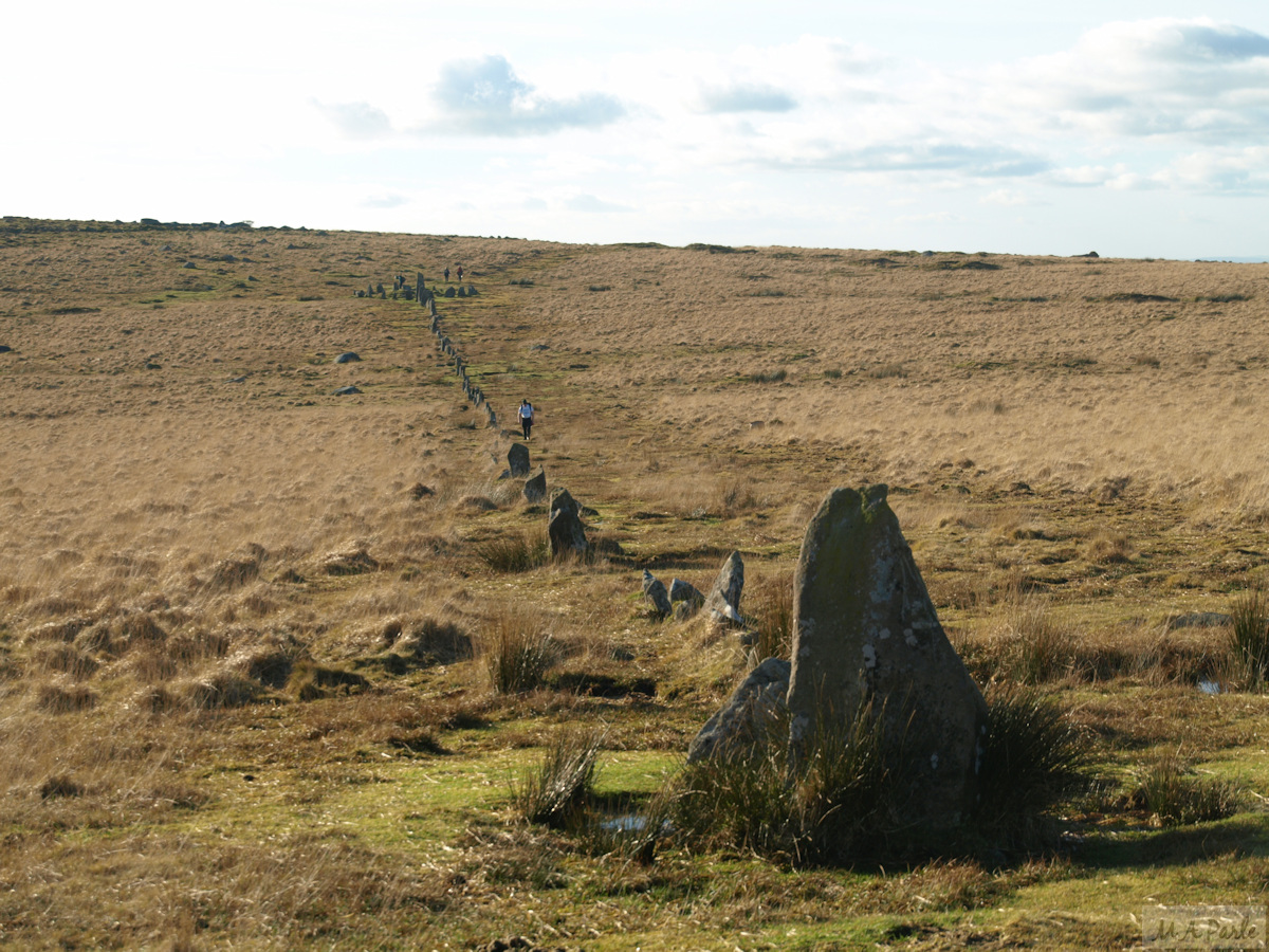 Hingston Hil stone row and stone ring