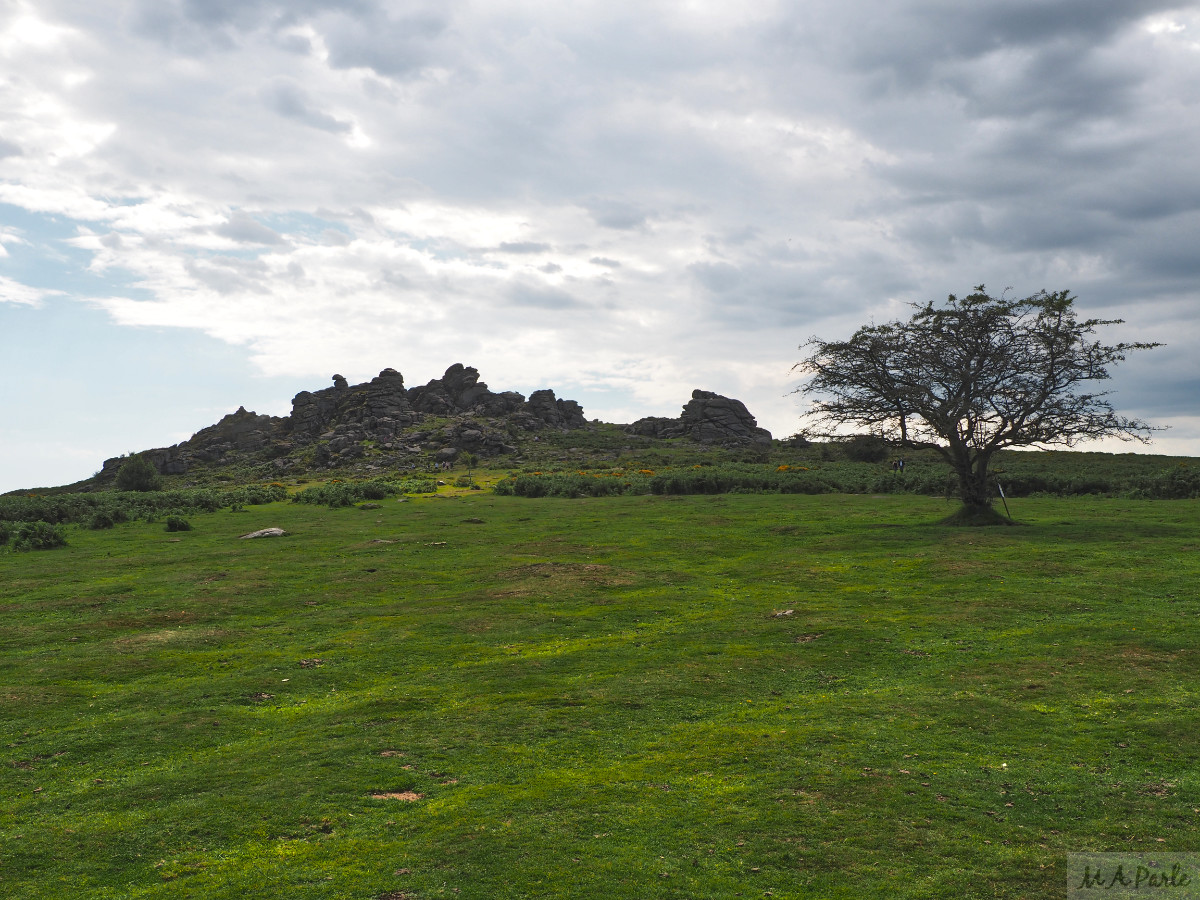 The north face of Hound Tor